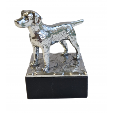 labrador middle on marble base