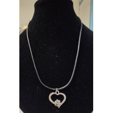 Ketting met groene Swarovski